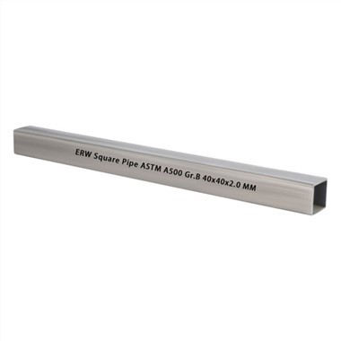 ASTM A500 צינורות פלדה מרובעים פחמן